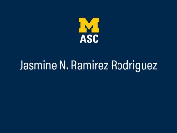 Jasmine N. Ramirez Rodriguez, Masters in International and Regional Studies, African Studies Specialization 